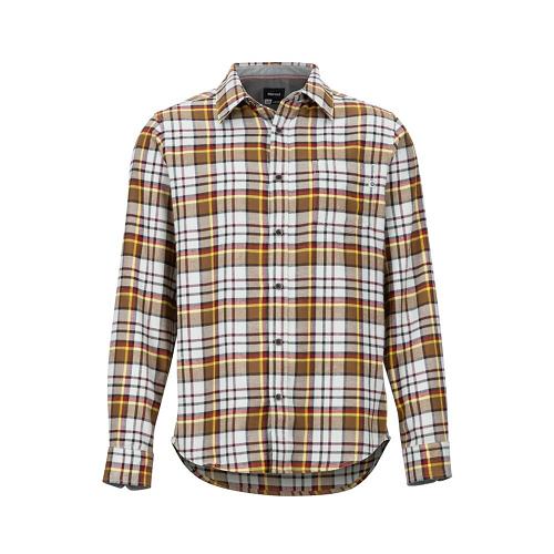 Marmot Clothes White Brown NZ - Fairfax Shirts Mens NZ9310782